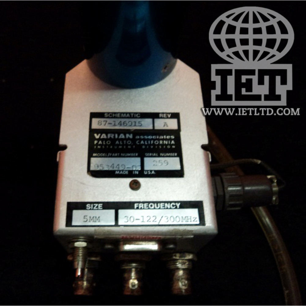 Wanted: VARIAN 5 MM 300 MHZ SWITCHABLE