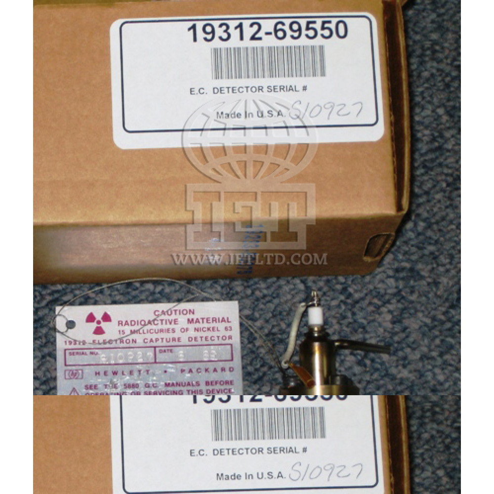 Hewlett Packard ECD electron capture detector IET Refurbished